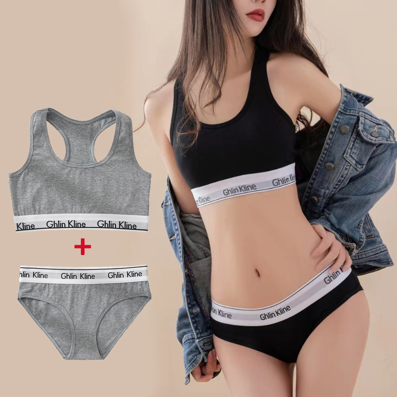 Cotton Bra Everyday - Moda kadın Pamuklu Spor Tank Top