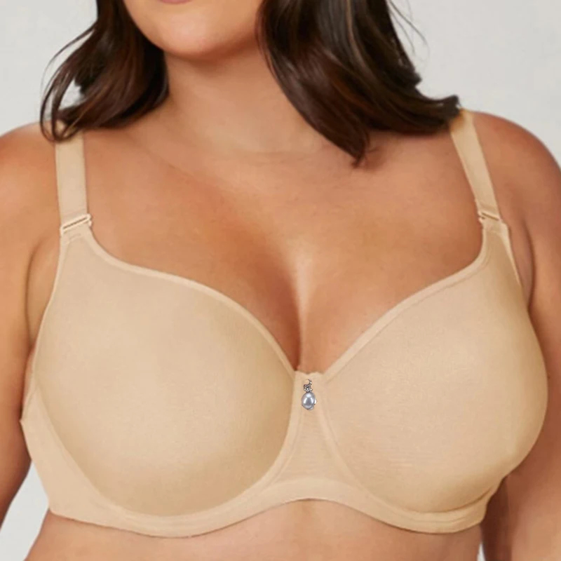 Underwire Bra Padded - Büyük Beden Kadın File Destekli Minimizer