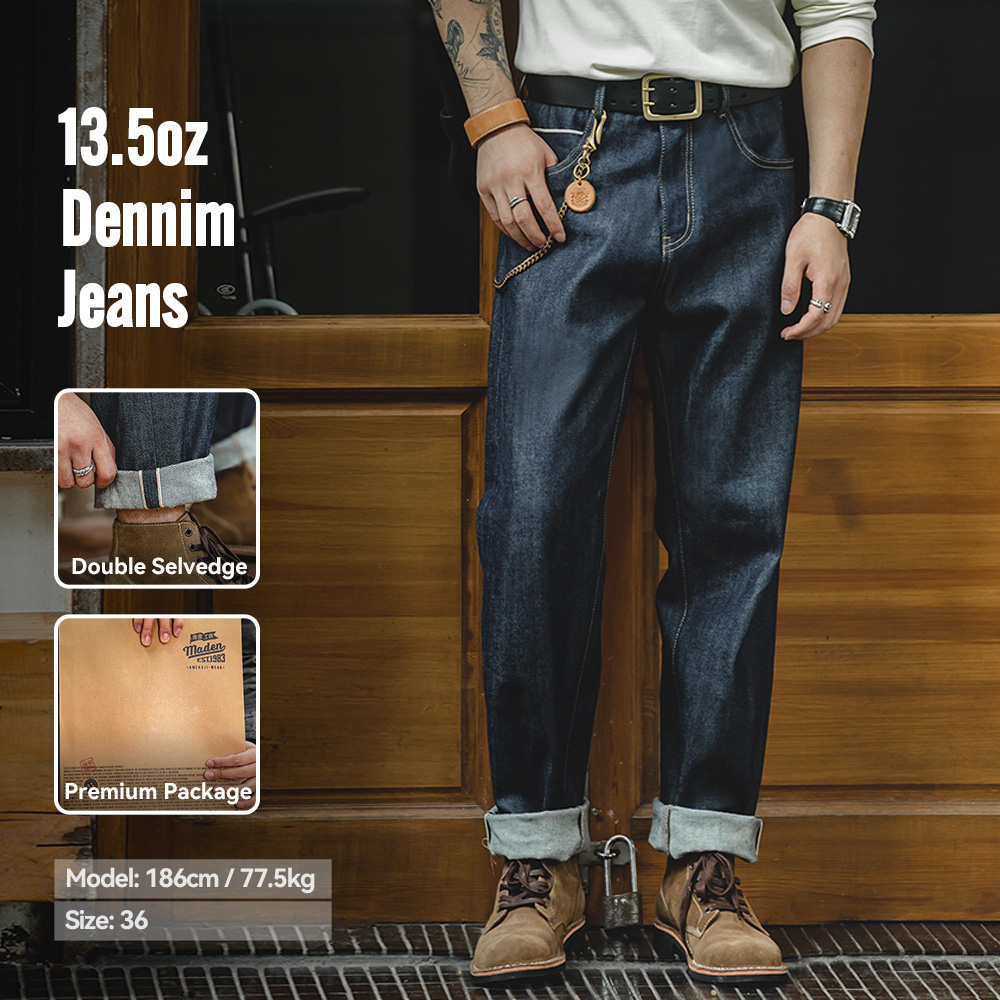 Levis Jeans 501 - Maden Vintage 13.5oz Ağır Dokuma Kenarlı