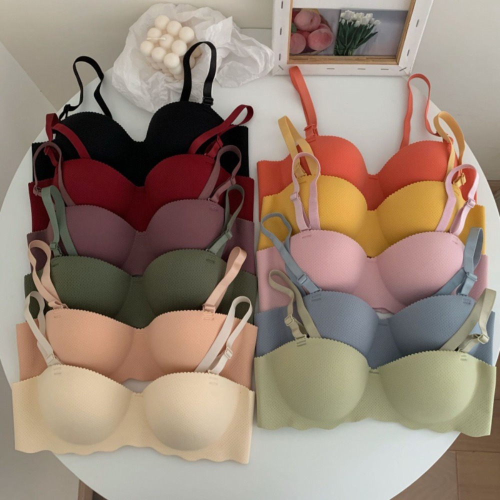 Wirefree Bra Comfort - Seksi Rahat Dikişsiz Sütyen Şeker Rengi