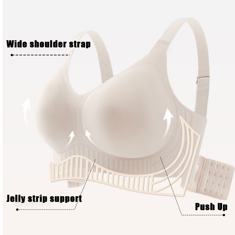 Minimizer Bra Women - Büyük Beden Kablosuz Tam Kapsama Alanlı
