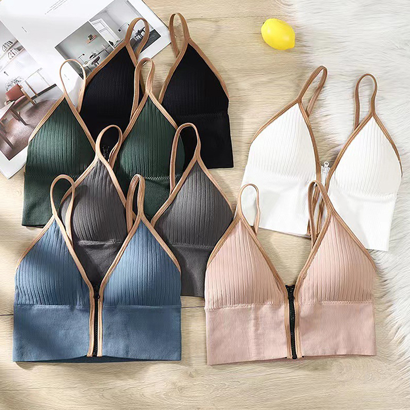 Sleep Bra Bralette - Kadınlar için seksi dikişsiz sütyen yastıklı