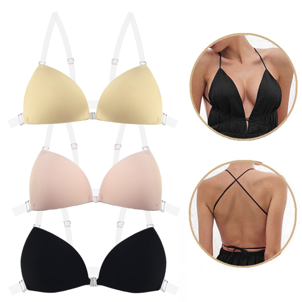 Minimizer Bra Women - Kadınlar için yapışkan sutyen Backless düğün