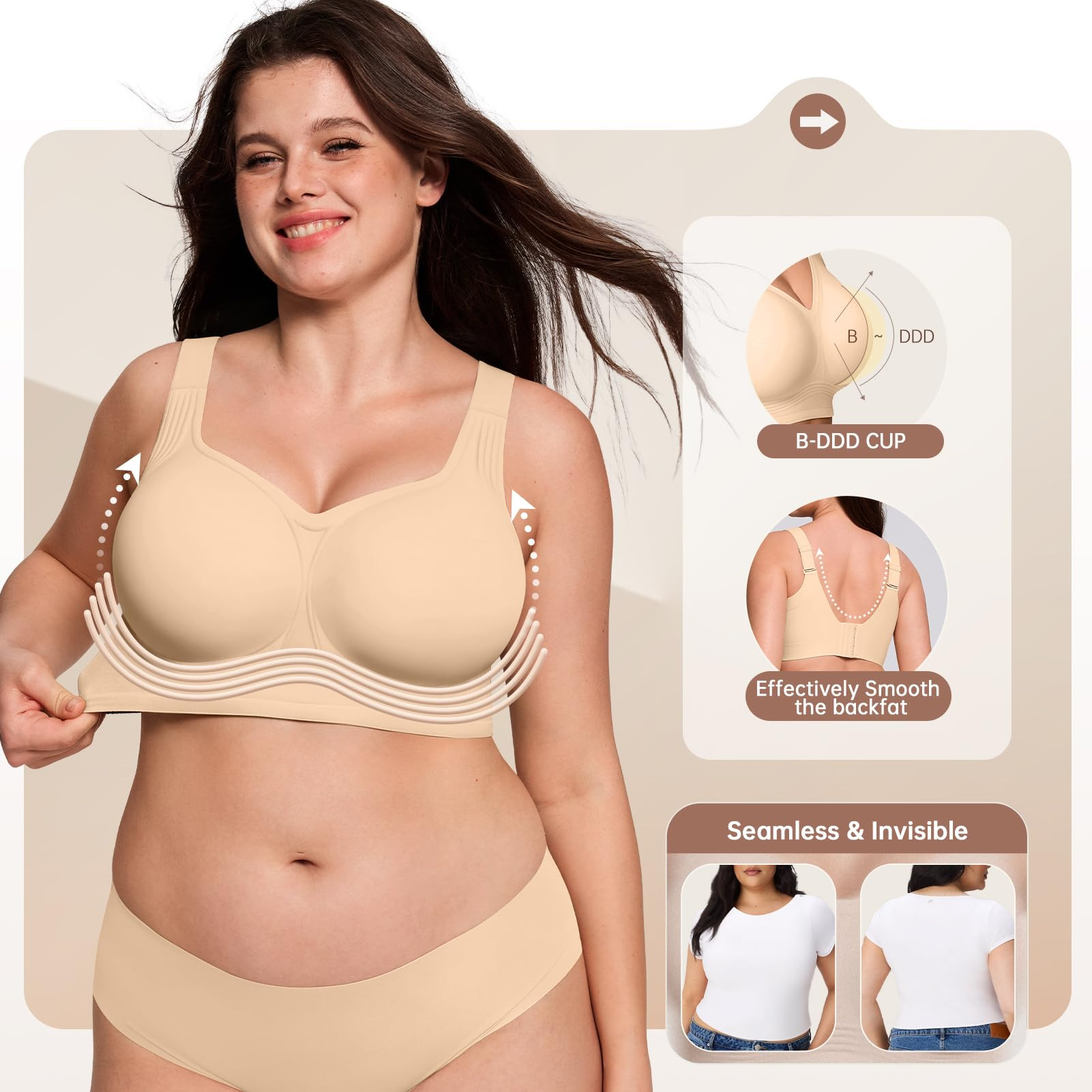 Büyük Beden Kadınlar İçin Bale - Underwire Bra Padded incelemesi ve fiyatı