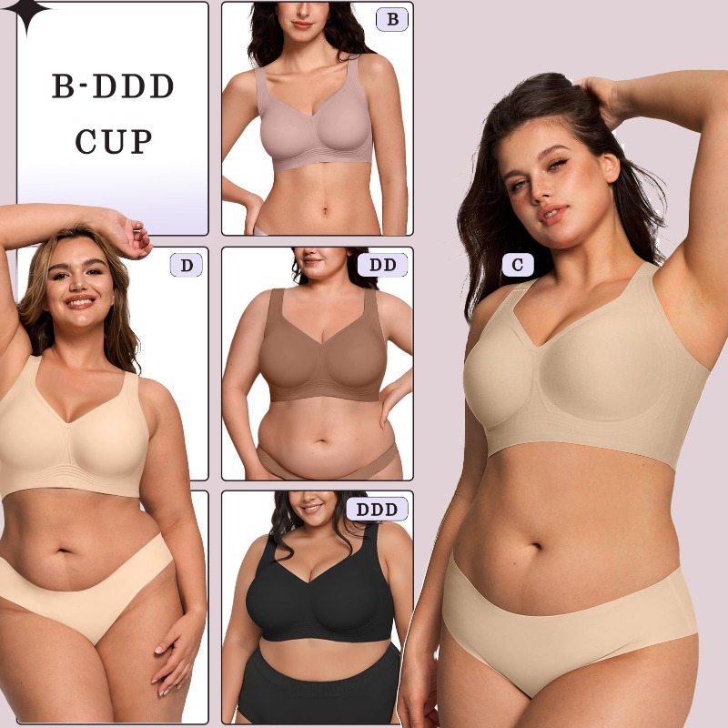 Büyük Beden Kablosuz Jöle Süty - Minimizer Bra Women incelemesi ve fiyatı