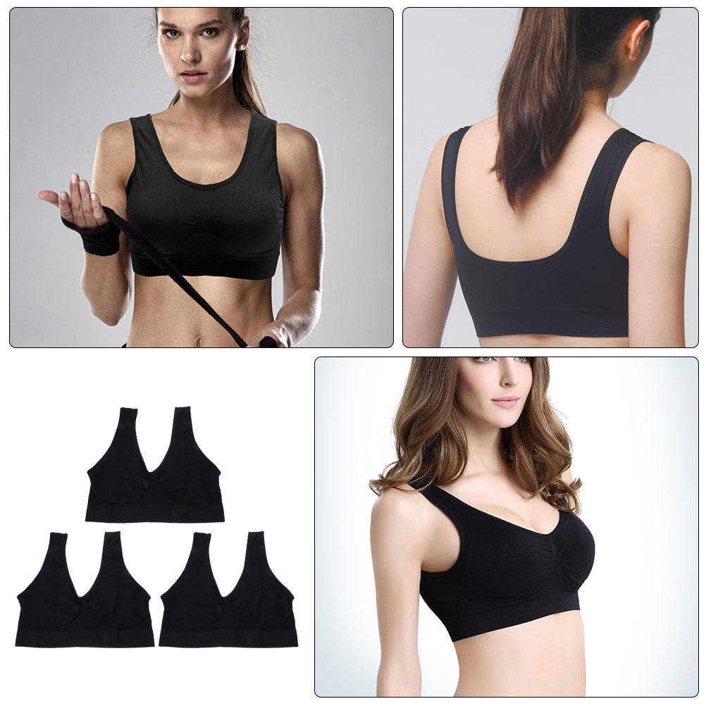3 adet Yoga Spor Sütyeni Dikiş - Wirefree Bra Comfort incelemesi ve fiyatı